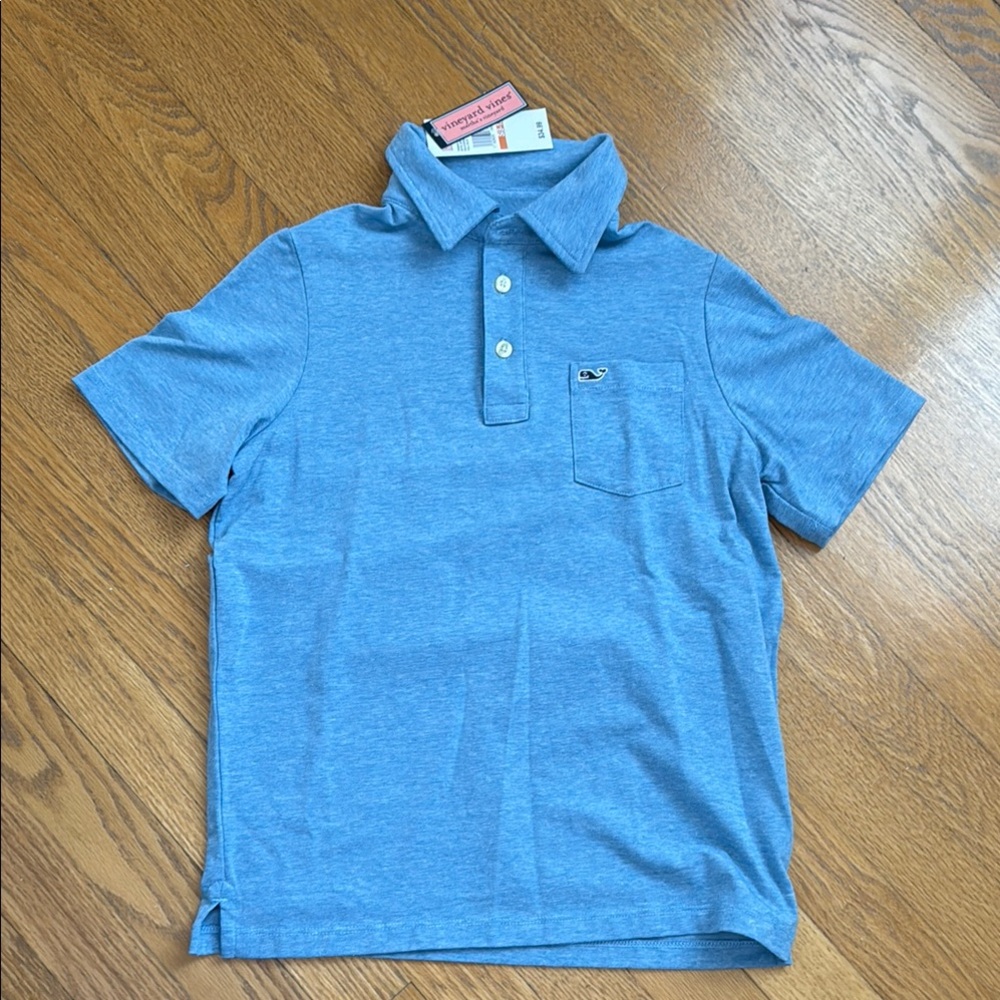 Vineyard Vines NWT Blue Kids Polo Shirt
